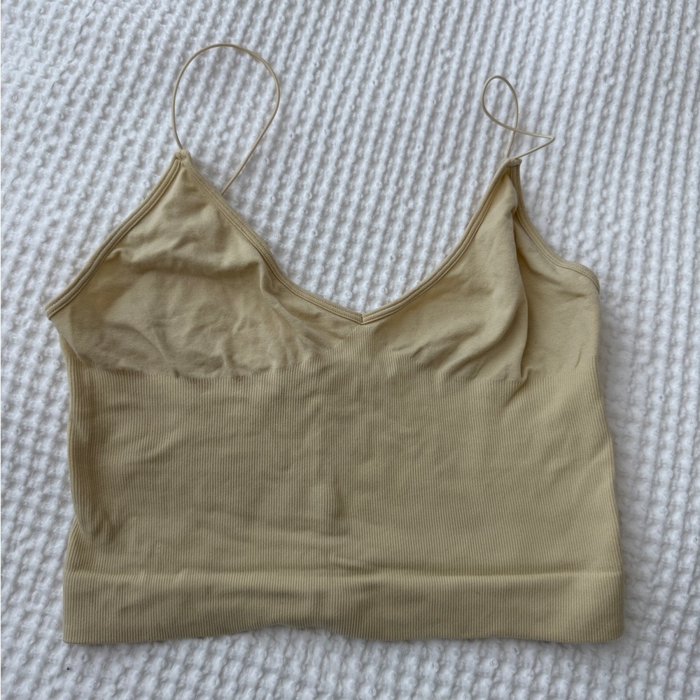 Free People Tan Camisole Top